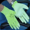 fashion glove colorful gloves pu coated gloves